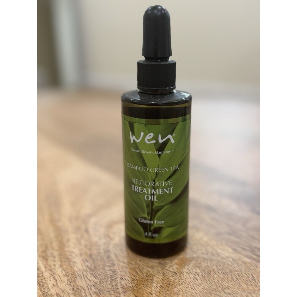 NEW Wen Bamboo Green Tea Restorative Treatment Oil 4 Oz Gluten Free